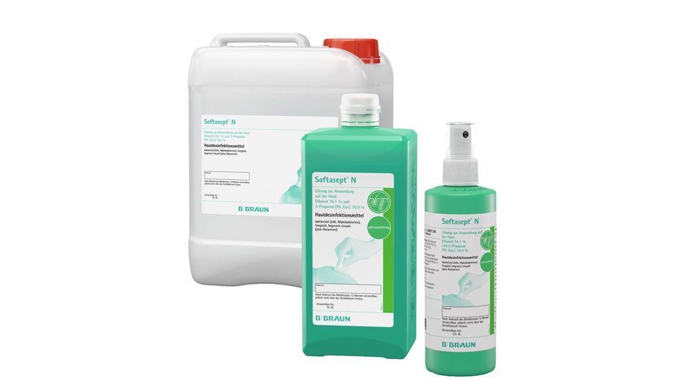 Softasept® N Hautdesinfektion von B. Braun